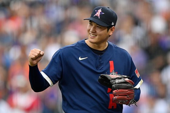 【MLB】大谷翔平、史上初二刀流で球宴勝利投手に　1回完全で日本人2開催連続の快挙