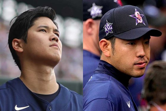 【MLB】大谷翔平＆菊池雄星が「岩手から世界へ」　花巻東ユニとの2ショット写真が大反響