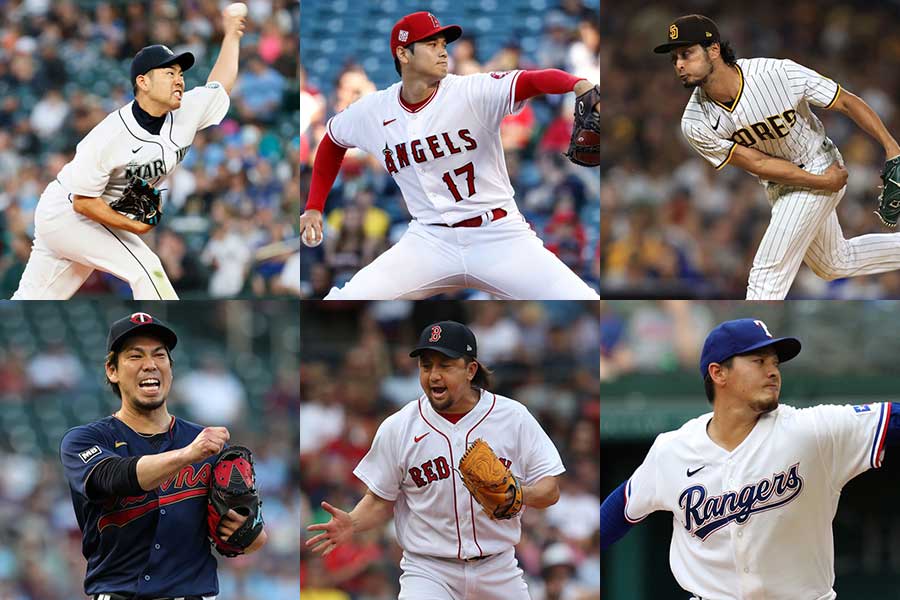 今季はここまで計6人の日本人投手がメジャーで登板【写真：Getty Images】