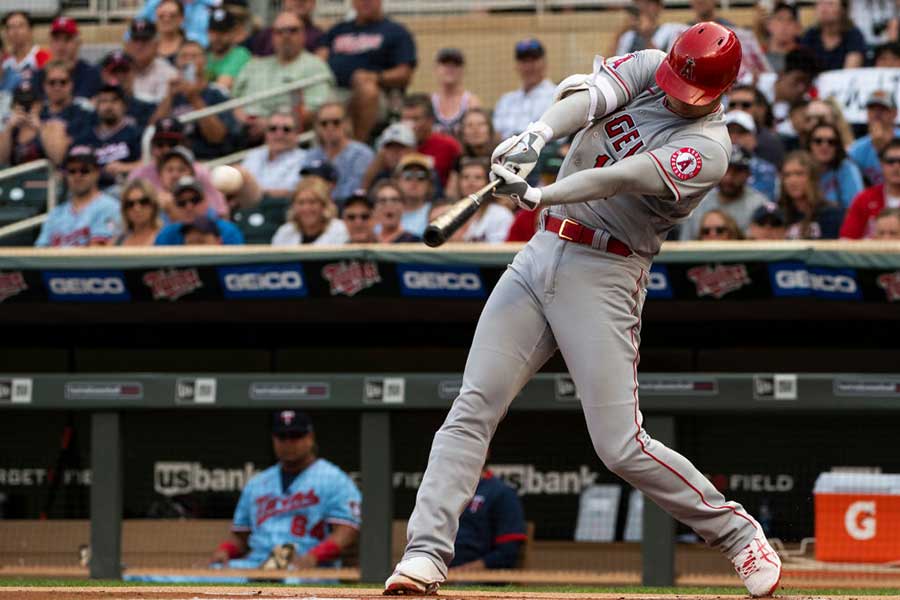 「2番・DH」で先発したエンゼルス・大谷翔平【写真：Getty Images】