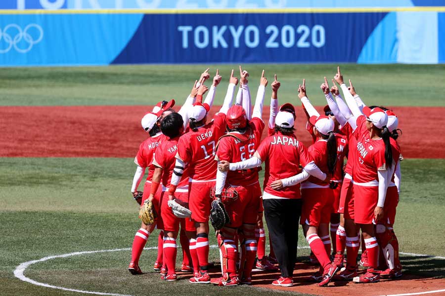 東京五輪で金メダルを獲得した日本代表【写真：Getty Images】