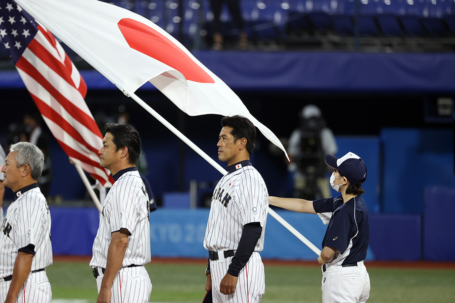 韓国代表と対戦する野球日本代表「侍ジャパン」【写真：Getty Images】