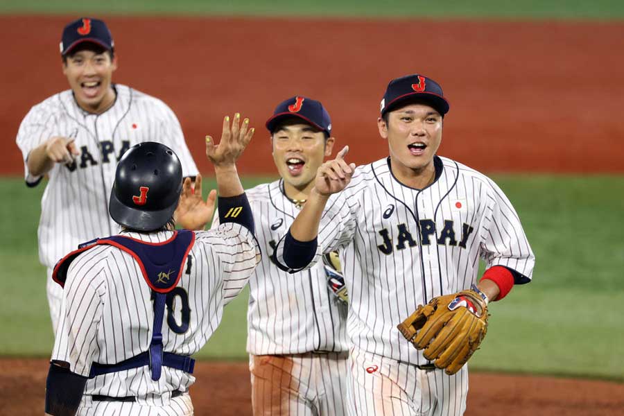 韓国に勝利し決勝進出を決めた野球日本代表「侍ジャパン」【写真：Getty Images】