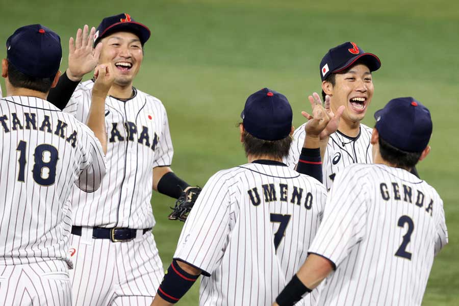 準決勝の韓国戦に勝利し7日の決勝に進んだ侍ジャパン【写真：Getty Images】