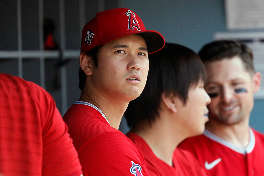 エンゼルス・大谷翔平【写真：AP】