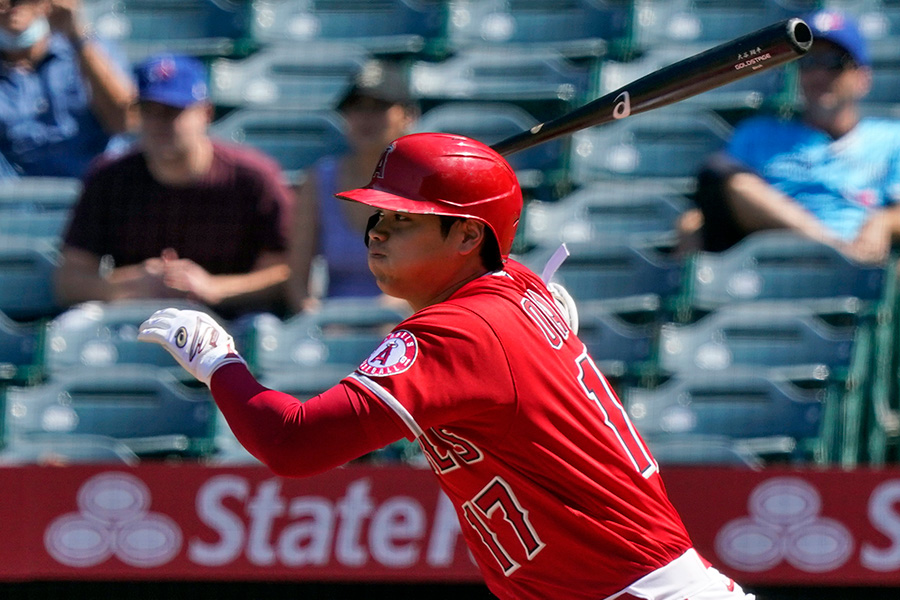 エンゼルス・大谷翔平【写真：AP】