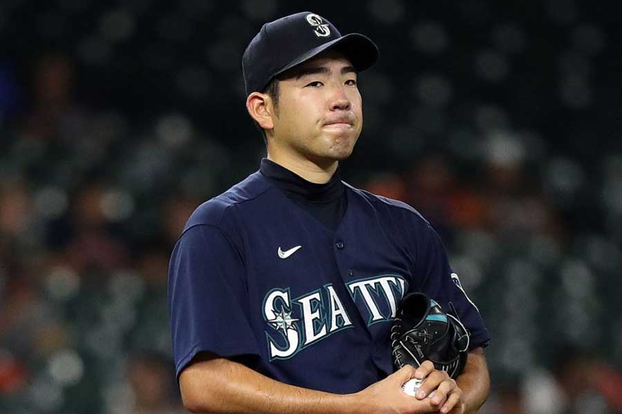 アストロズ戦に先発したマリナーズ・菊池雄星【写真：Getty Images】