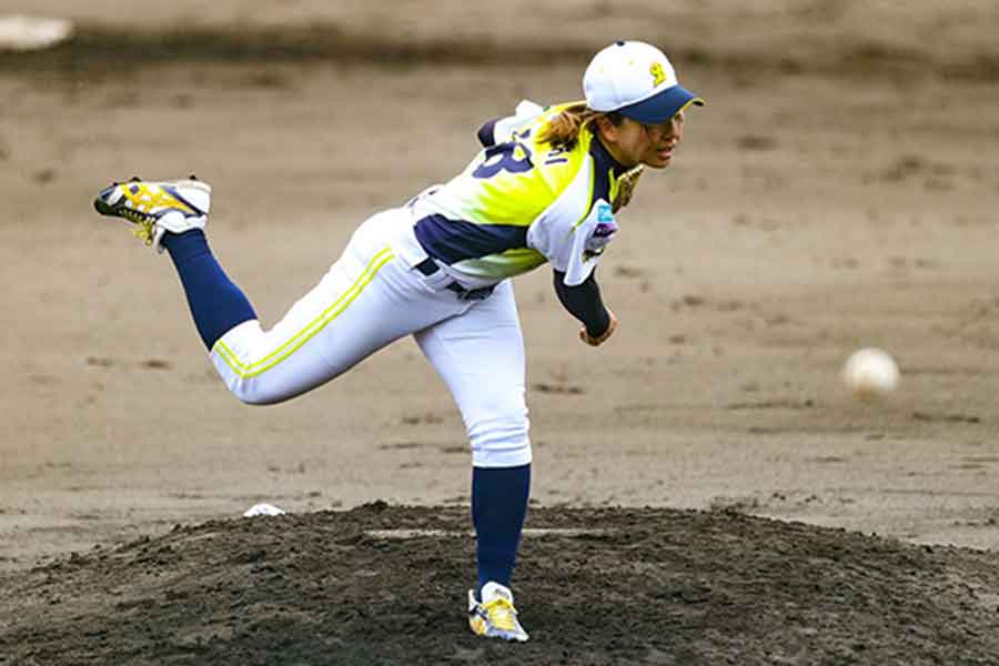 野球女子代表にも3度の選出経験がある小西美加【写真：shochin16】