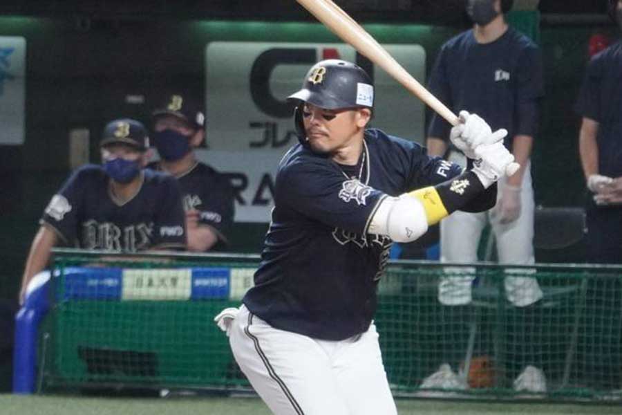 西武戦に先発出場したオリックス・T-岡田【写真：宮脇広久】