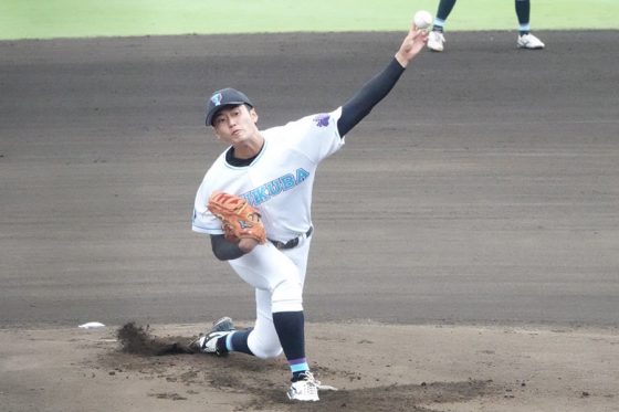 【大学野球】筑波大・ドラ1候補の佐藤隼輔、負傷降板も評価は不変　スカウト陣絶賛「12人に入る」