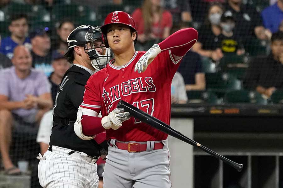 4打数無安打に終わったエンゼルス・大谷翔平【写真：AP】