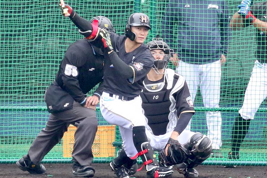 日本ハムから楽天に移籍する西川遥輝【写真：石川加奈子】