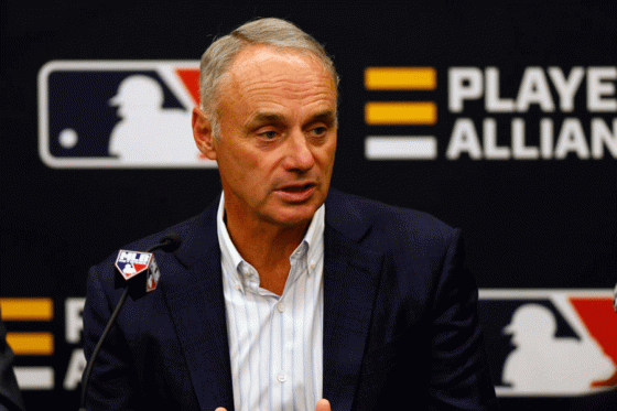 MLB機構のロブ・マンフレッドコミッショナー【写真：Getty Images】