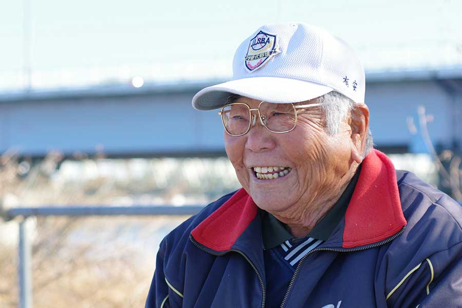 江戸川南シニア・有安信吾総監督【写真：羽鳥慶太】