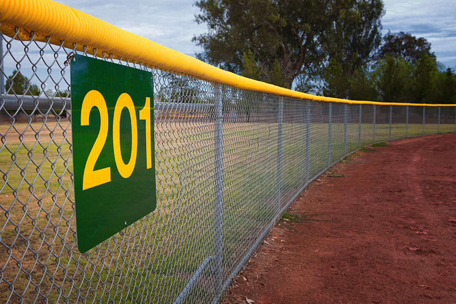 米大学女子ソフトボールでフェンス突き破るHRキャッチ【写真：Getty Images】