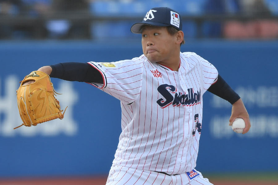 ヤクルト・田口麗斗【写真：小林靖】