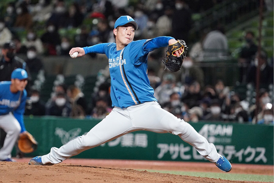 日本ハム・吉田輝星【写真：荒川祐史】