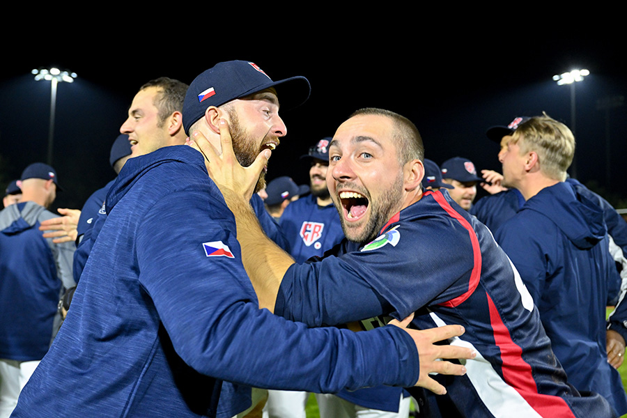 WBC初出場を決めたチェコ代表【写真：Getty Images】