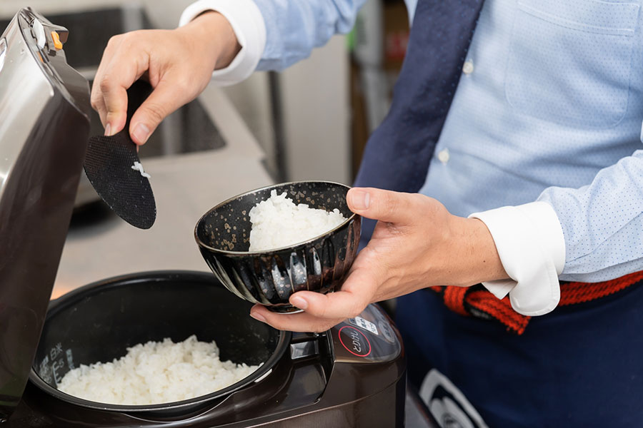 おいしいお米の炊き方とは【写真：小林靖】