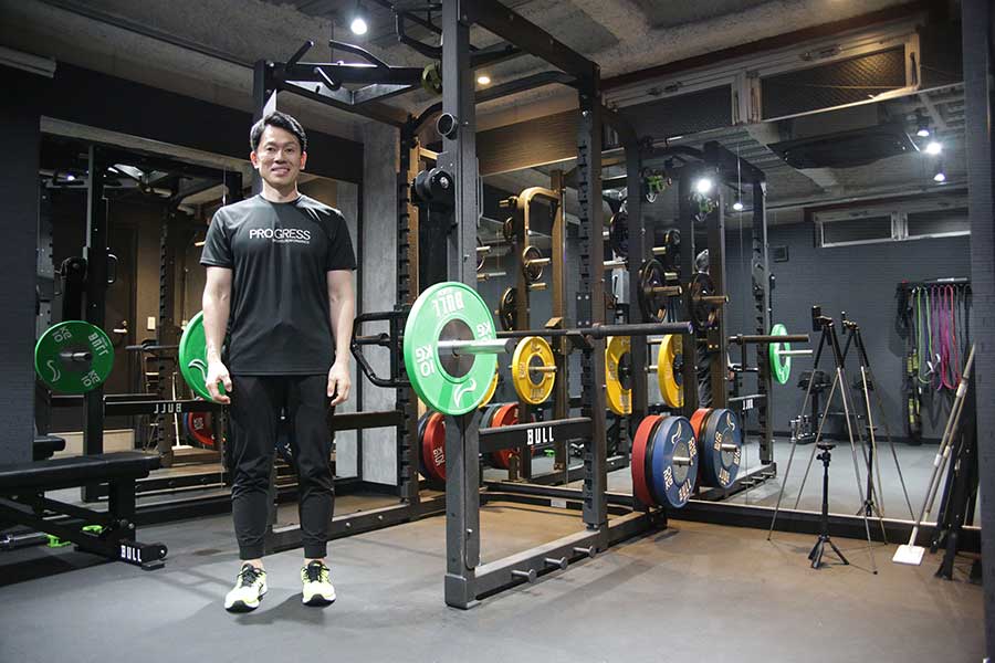 「PROGRESS Sports Performance Lab.」の代表・白水直樹氏【写真：羽鳥慶太】