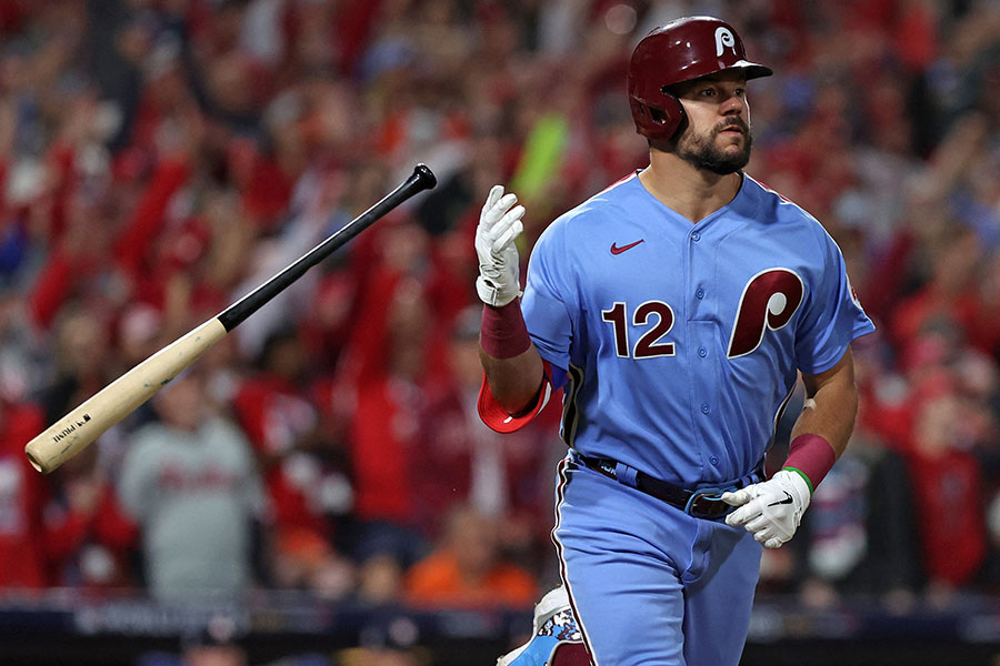 フィリーズのカイル・シュワーバー【写真：ロイター】