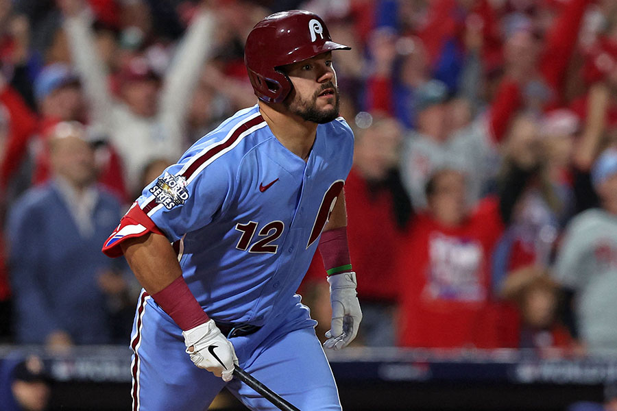 フィリーズのカイル・シュワーバー【写真：ロイター】