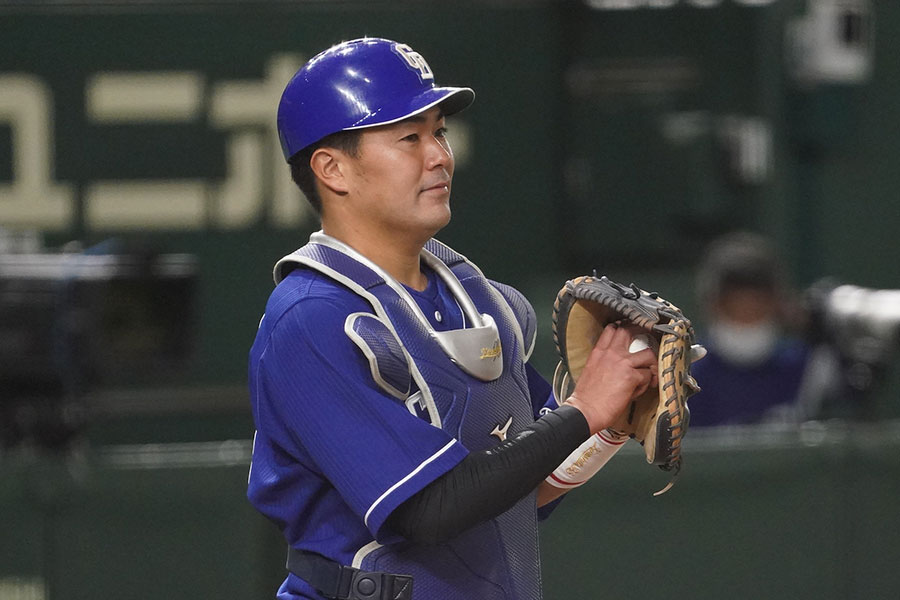 中日・木下拓哉【写真：荒川祐史】