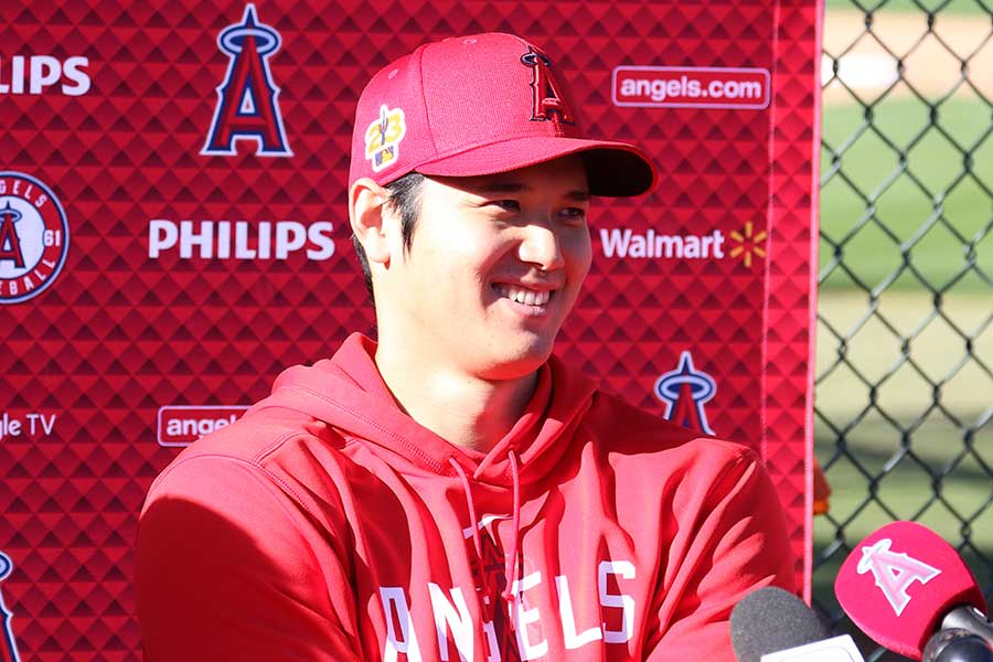 エンゼルス・大谷翔平【写真：小谷真弥】