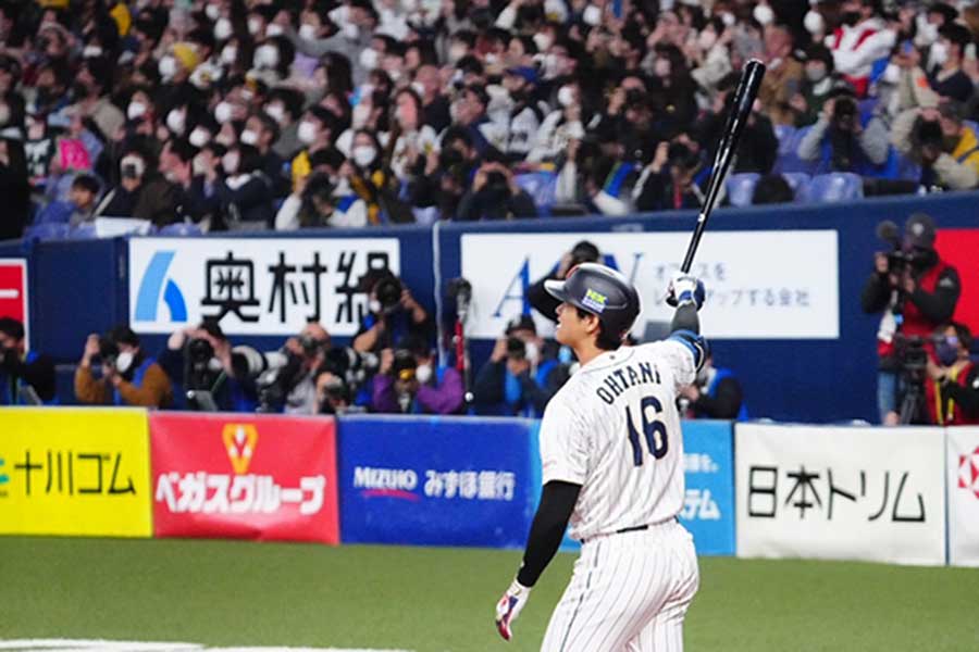 2本塁打を放った侍ジャパン・大谷翔平【写真：荒川祐史】