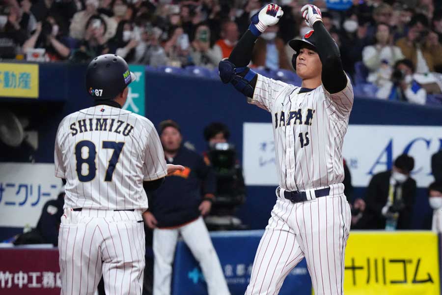 2本塁打を放った侍ジャパン・大谷翔平【写真：Getty Images】