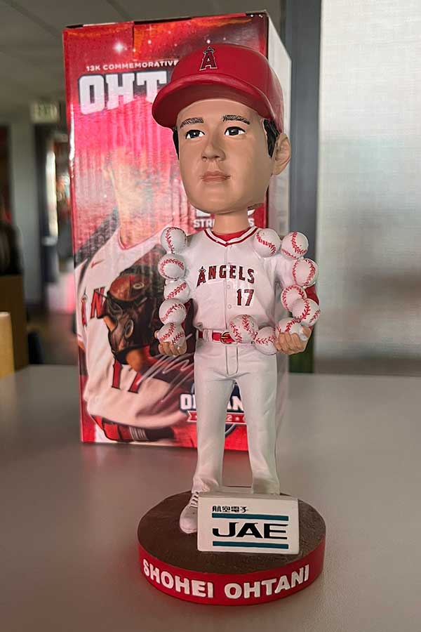 大谷翔平ボブルヘッド 限定 非売品 - スポーツ