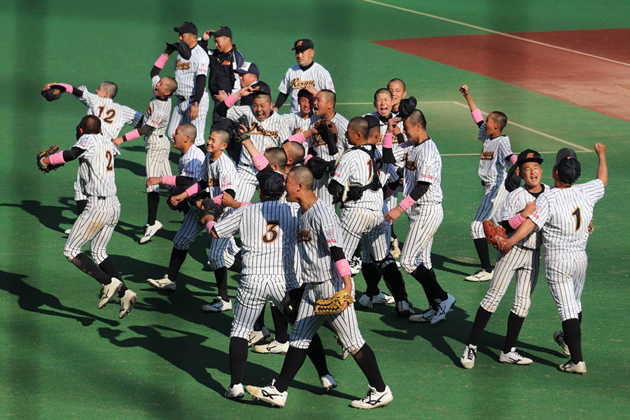 全国大会「スターゼンカップ　第53回日本少年野球春季全国大会」中学生の部で決勝に進出した紀州ボーイズ