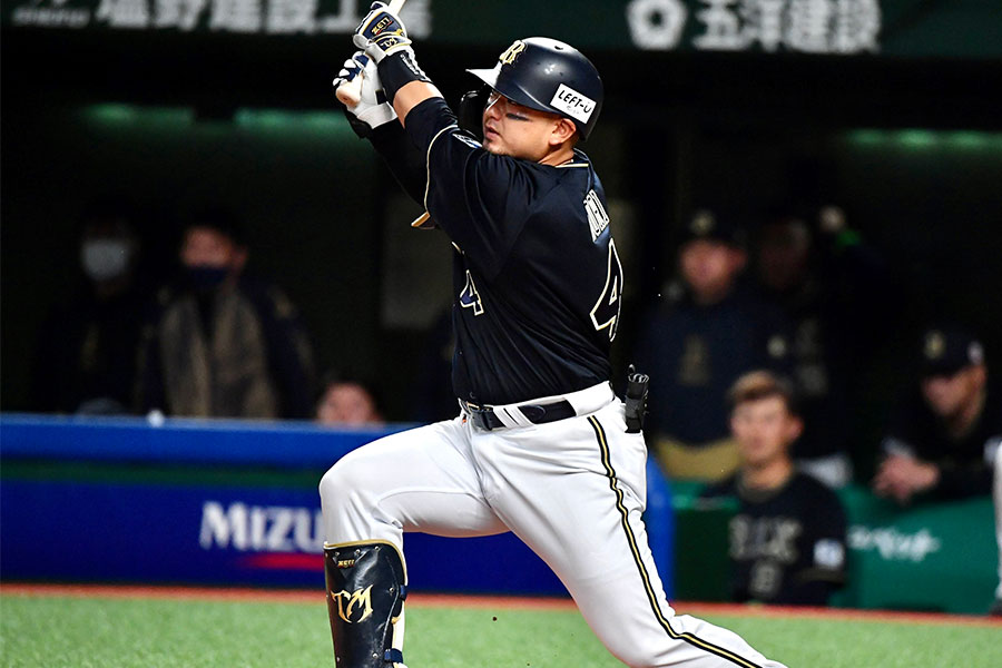 オリックス・森友哉【写真：小林靖】