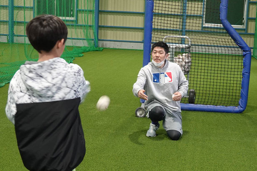 「和歌山橋本Atta boys」の代表を務める筒香嘉智の兄・裕史さん【写真：橋本健吾】