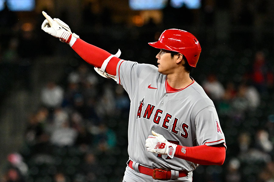 大谷翔平が「ボールを粉砕した」 打った瞬間…特大131m弾に米騒然