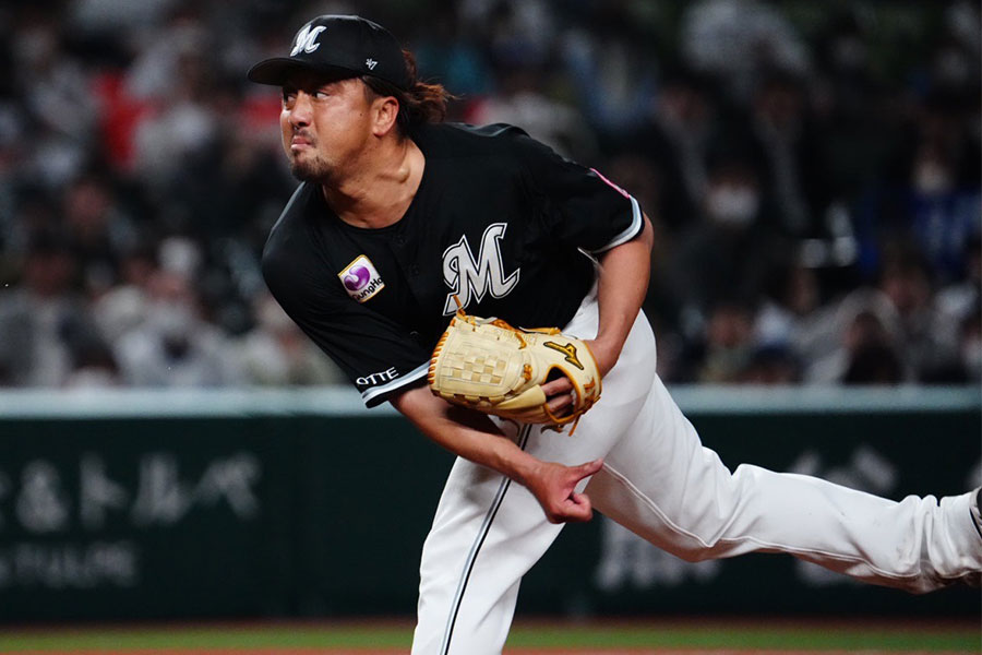 引退を発表した澤村拓一【写真:荒川祐史】