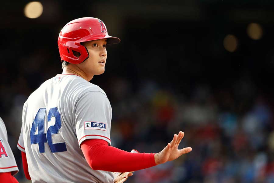 「3番・DH」で先発したエンゼルス・大谷翔平【写真：Getty Images】