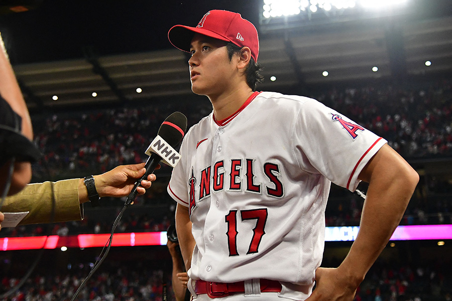 ロイヤルズ戦で3勝目を挙げたエンゼルス・大谷翔平【写真：ロイター】