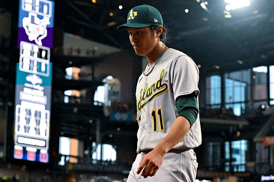 アスレチックス・藤浪晋太郎【写真：ロイター】