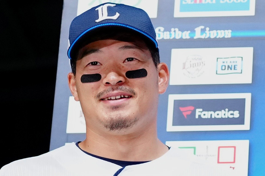 西武・川越誠司【写真：矢口亨】