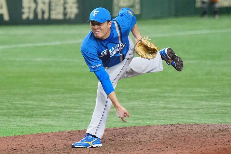 日本ハム・田中正義【写真：荒川祐史】