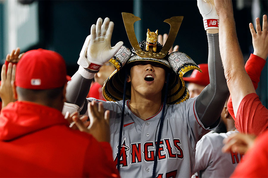 1試合2本塁打の活躍を見せたエンゼルス・大谷翔平【写真：Getty Images】