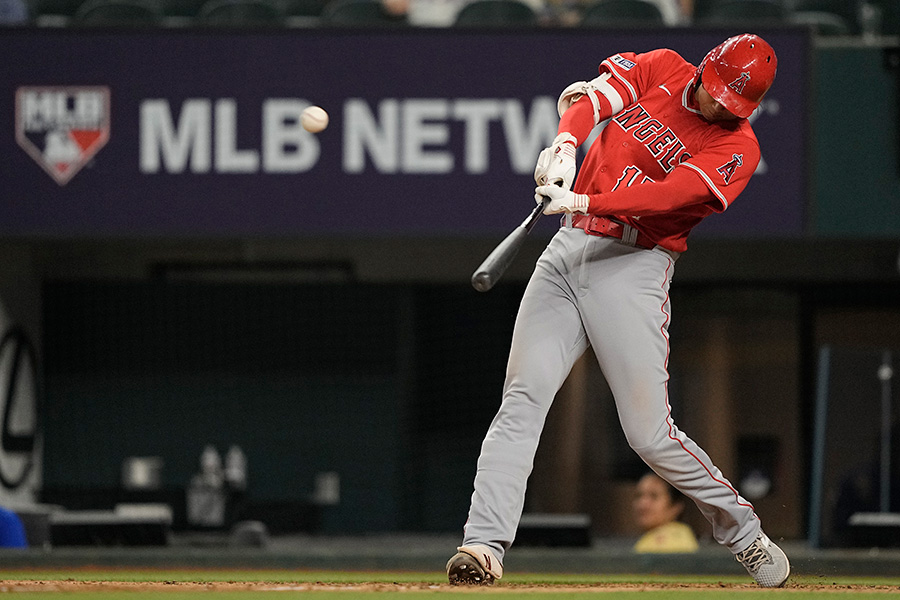 21号2ランを放ったエンゼルス・大谷翔平【写真：Getty Images】