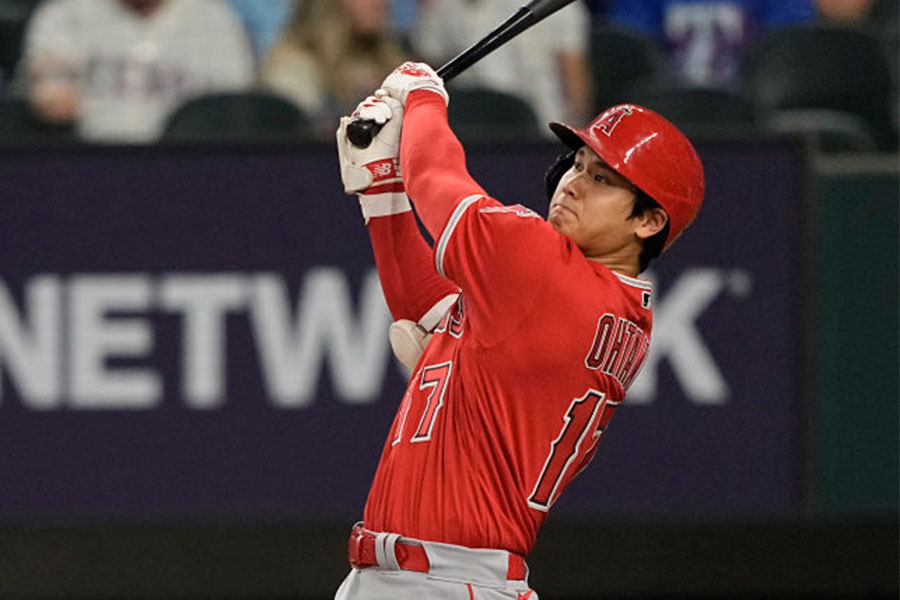 21号2ランを放ったエンゼルス・大谷翔平【写真：Getty Images】