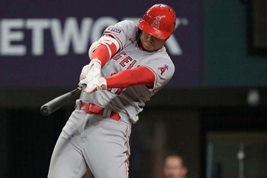 22号2ランを放ったエンゼルス・大谷翔平【写真：Getty Images】