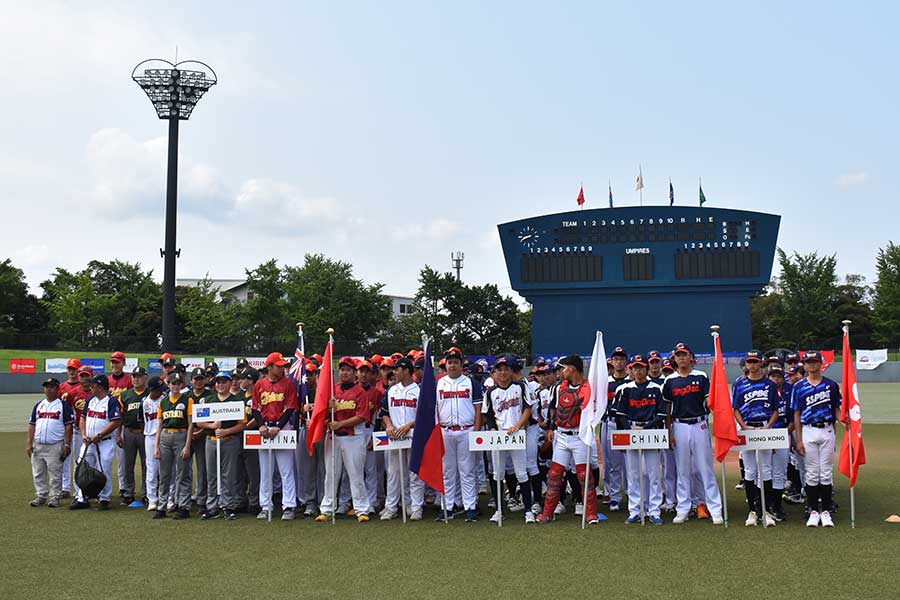 「アジアパシフィックゾーン・チャンピオンシップ（U16コルトの部）」の参加チーム【写真：高橋幸司】