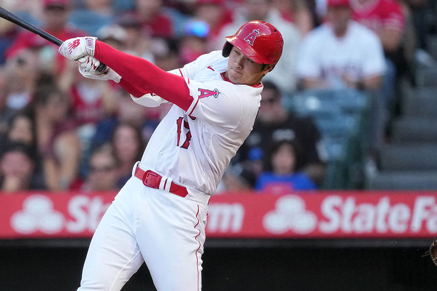 Wソックス戦に出場したエンゼルス・大谷翔平【写真：ロイター】