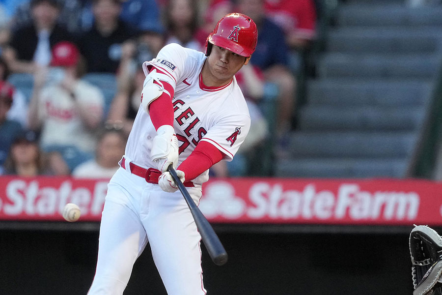 Wソックス戦に出場したエンゼルス・大谷翔平【写真：ロイター】