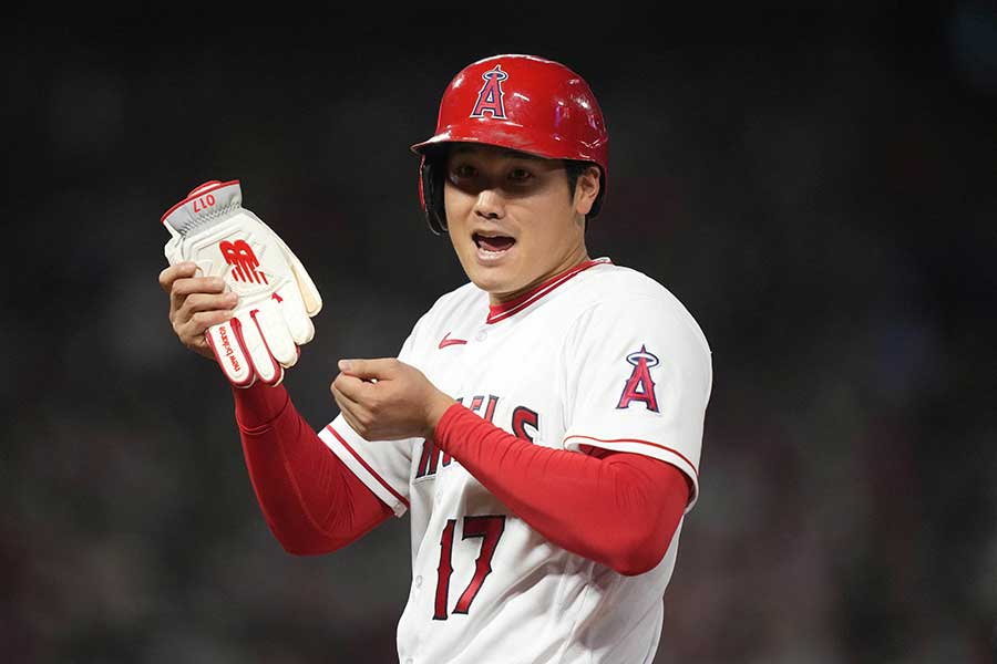 3安打と活躍したエンゼルス・大谷翔平【写真：ロイター】