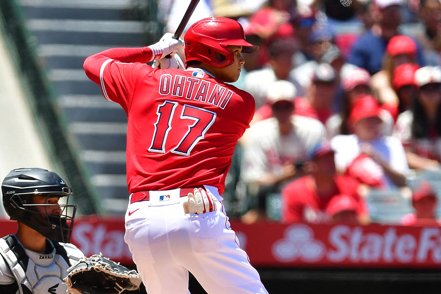 Wソックス戦に出場したエンゼルス・大谷翔平【写真：ロイター】